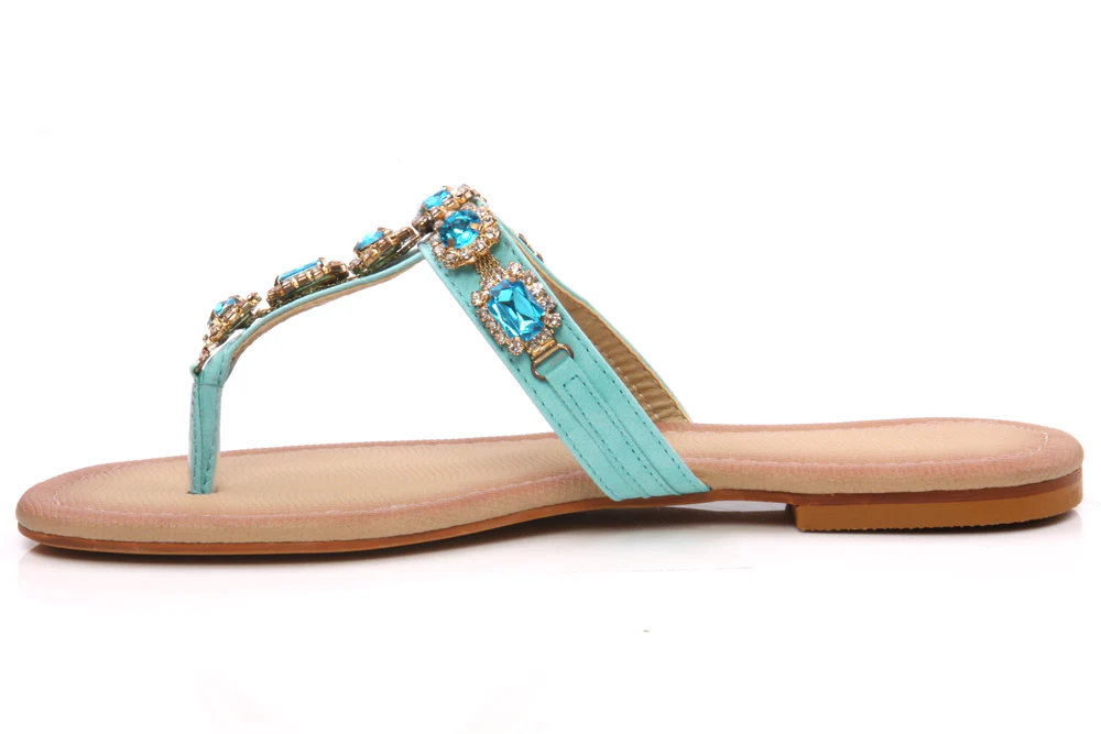 Women 'Alaina' Flat Thong Slippers - Image 3