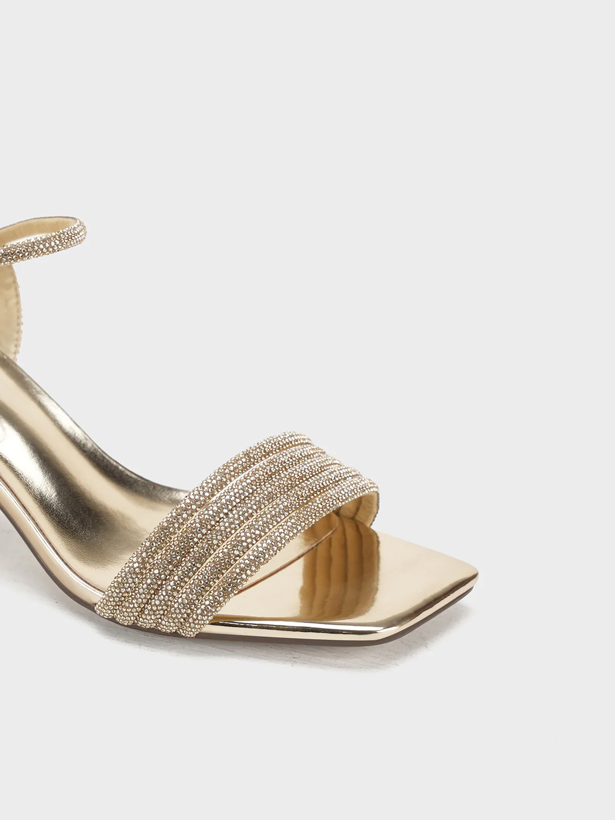Women "ALINTA" Buckle Detail Heel Sandals - Image 4