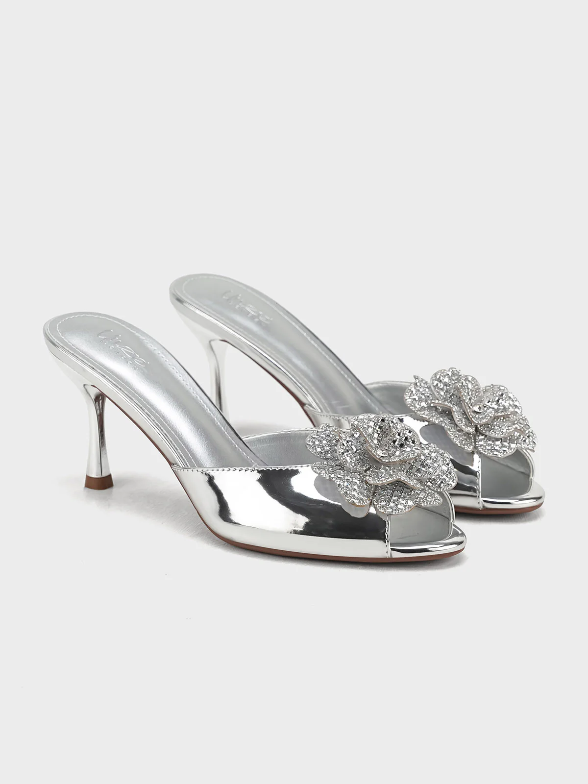 Women "ALOHA" Charm Fancy Heel Sandals - Image 4