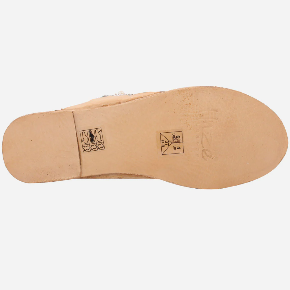 Women "AMADEO" Stylish Kolhapuri Slippers - Image 5