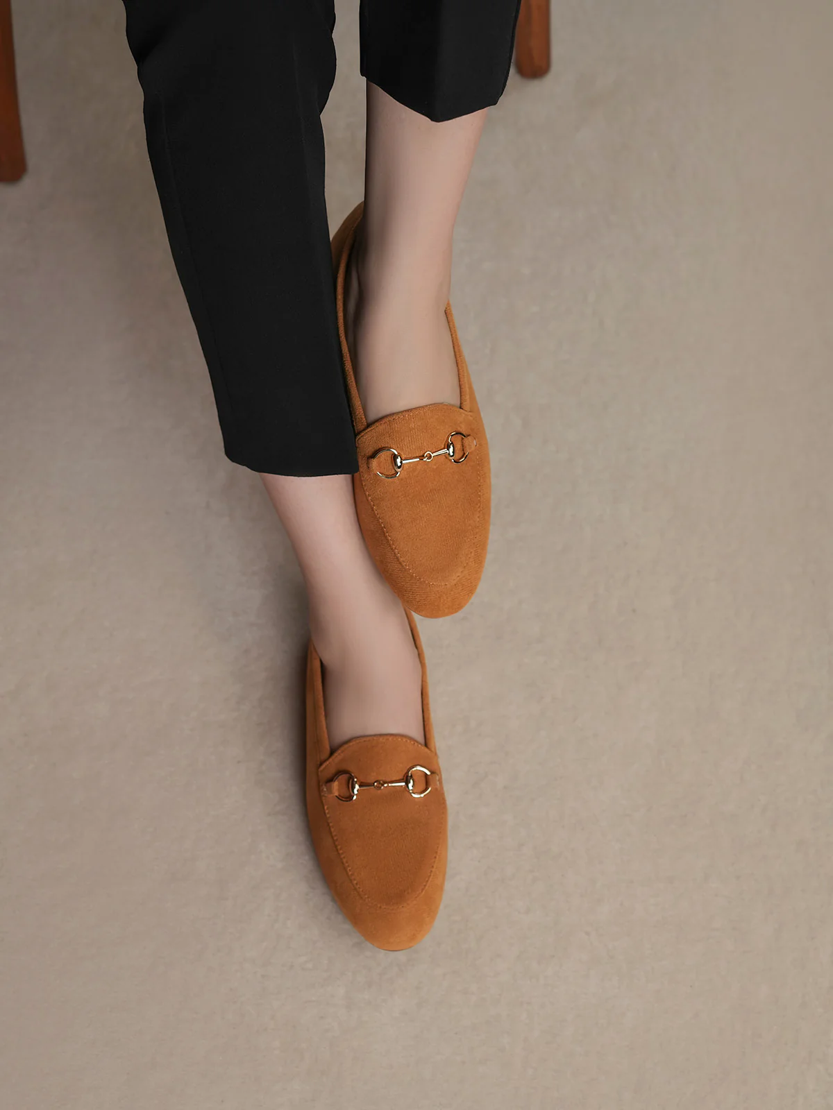 Women "ANIYAH" Stylish Buckle Ballerinas - Image 10