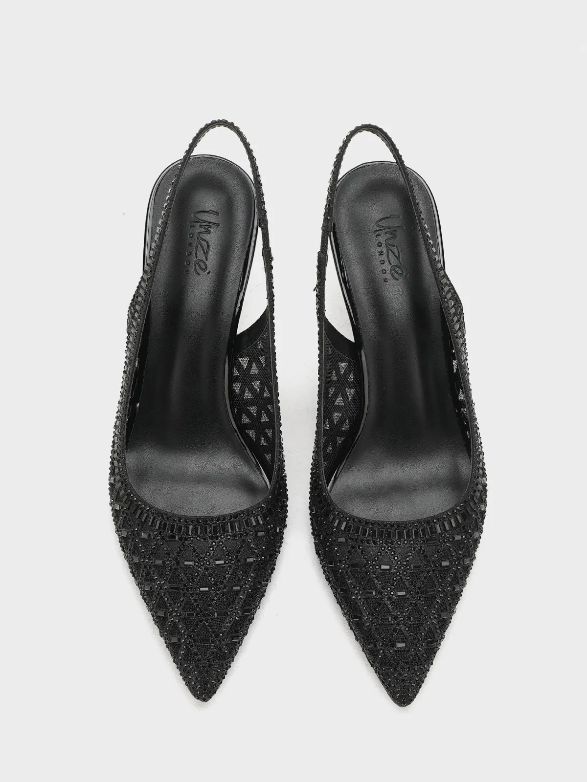 Women "ANNA" Elegant Fancy Heel Sandals - Image 9