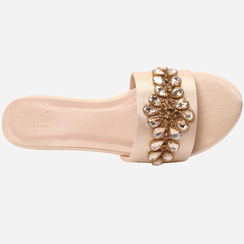 Women "AOMO" Low Block Heel Slippers - Image 4