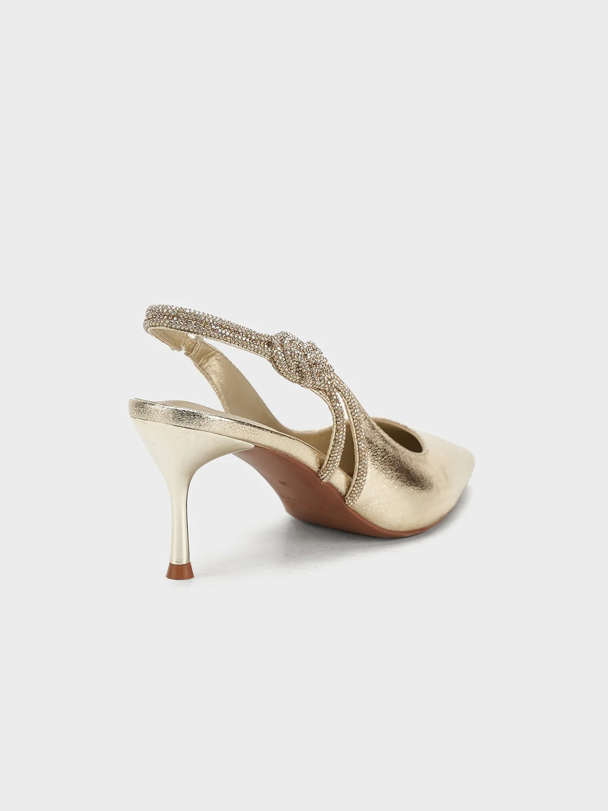 Women "ASHLEY" Fancy Graceful Heel Sandals - Image 5