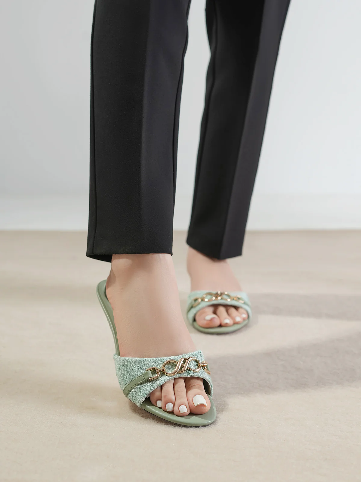 Women" AVRAM" Stylish Slip-On Sandals - Image 6