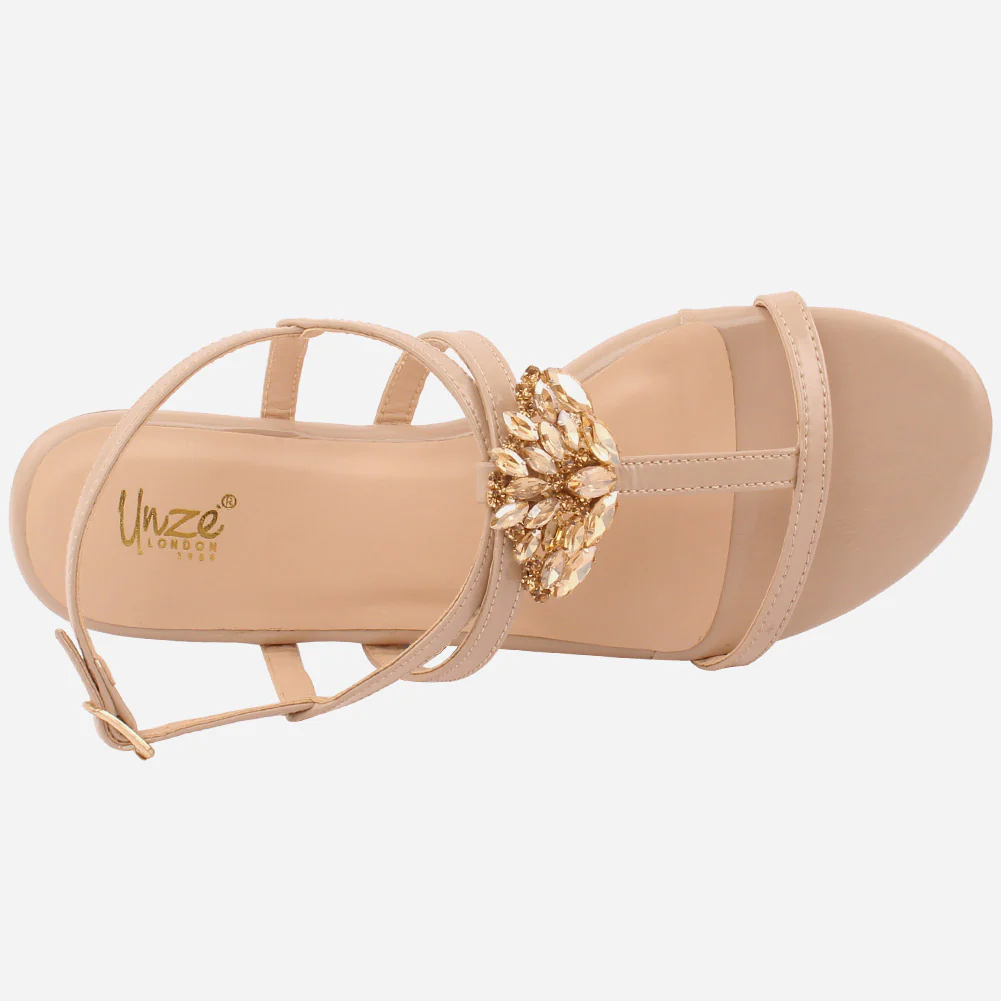 Women "AXEL" Back strap Flat Sandals - Image 4