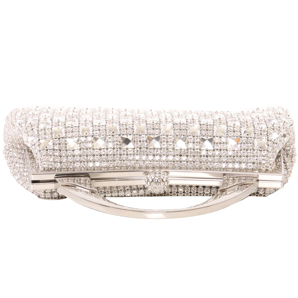 Women ‘Binny’ Embellished Evening Clutch Bag - Image 2