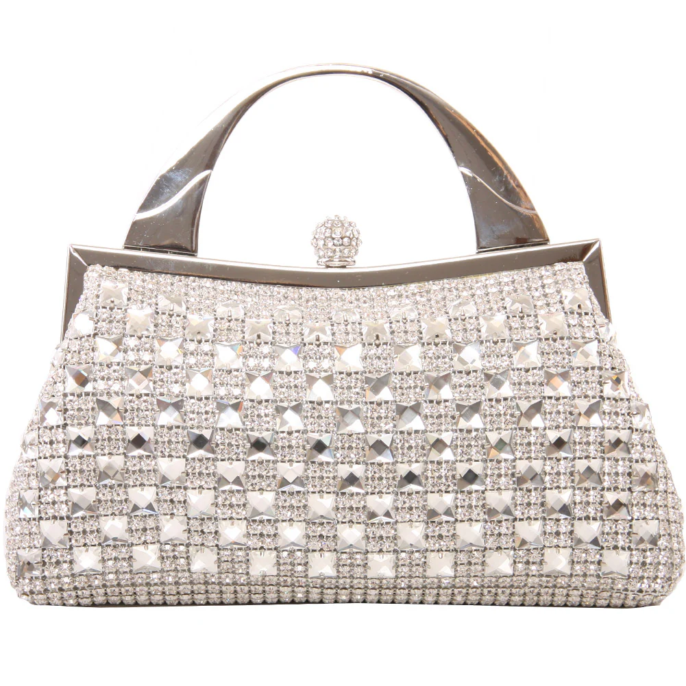 Women ‘Binny’ Embellished Evening Clutch Bag - Image 3