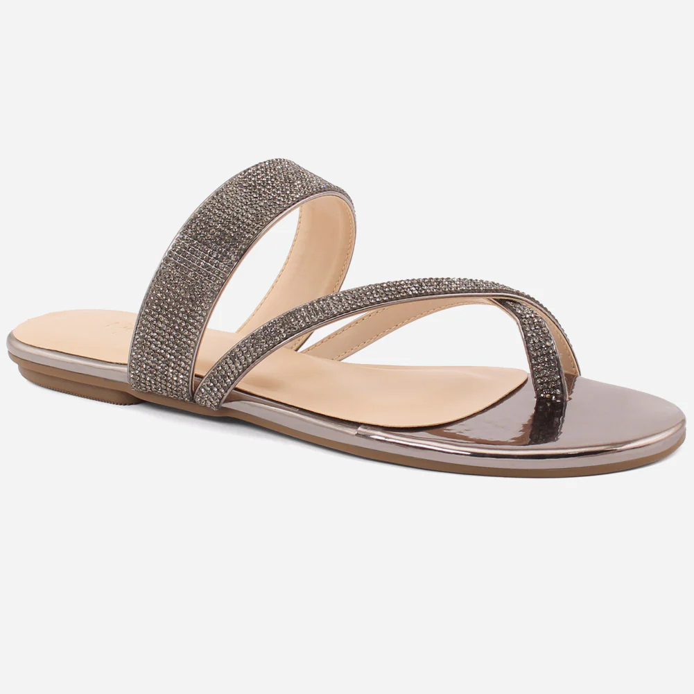 Women "BRIGITTA" Casual Flat Slippers