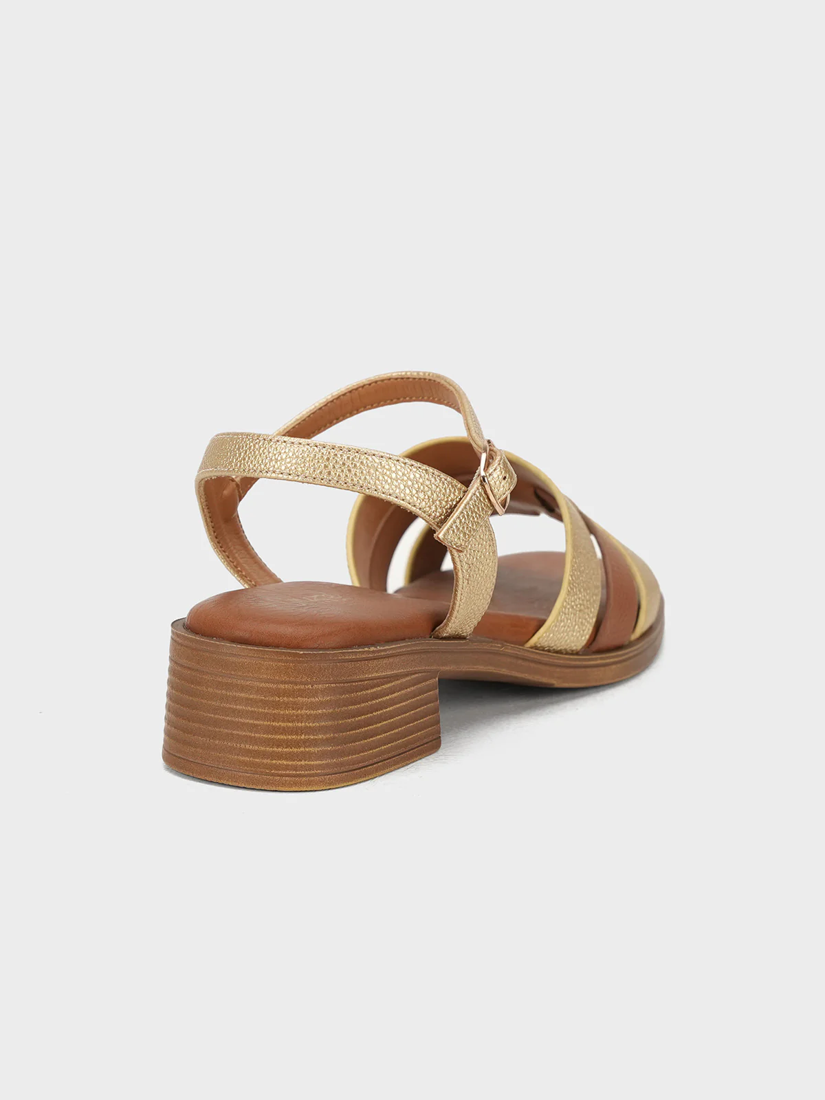 Women "CELYSE" Buckle Block Heel Sandals - Image 5