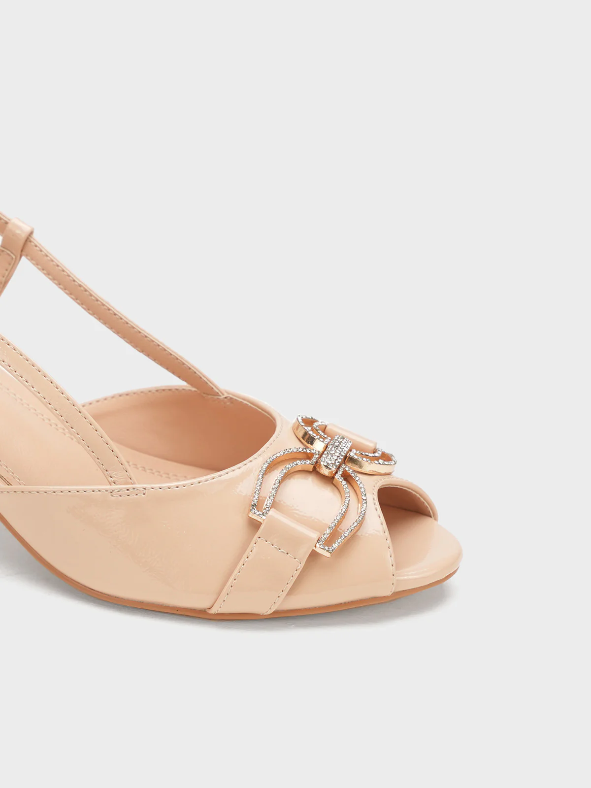 Women "DANILO" Stylish Heel Buckle Sandals - Image 5
