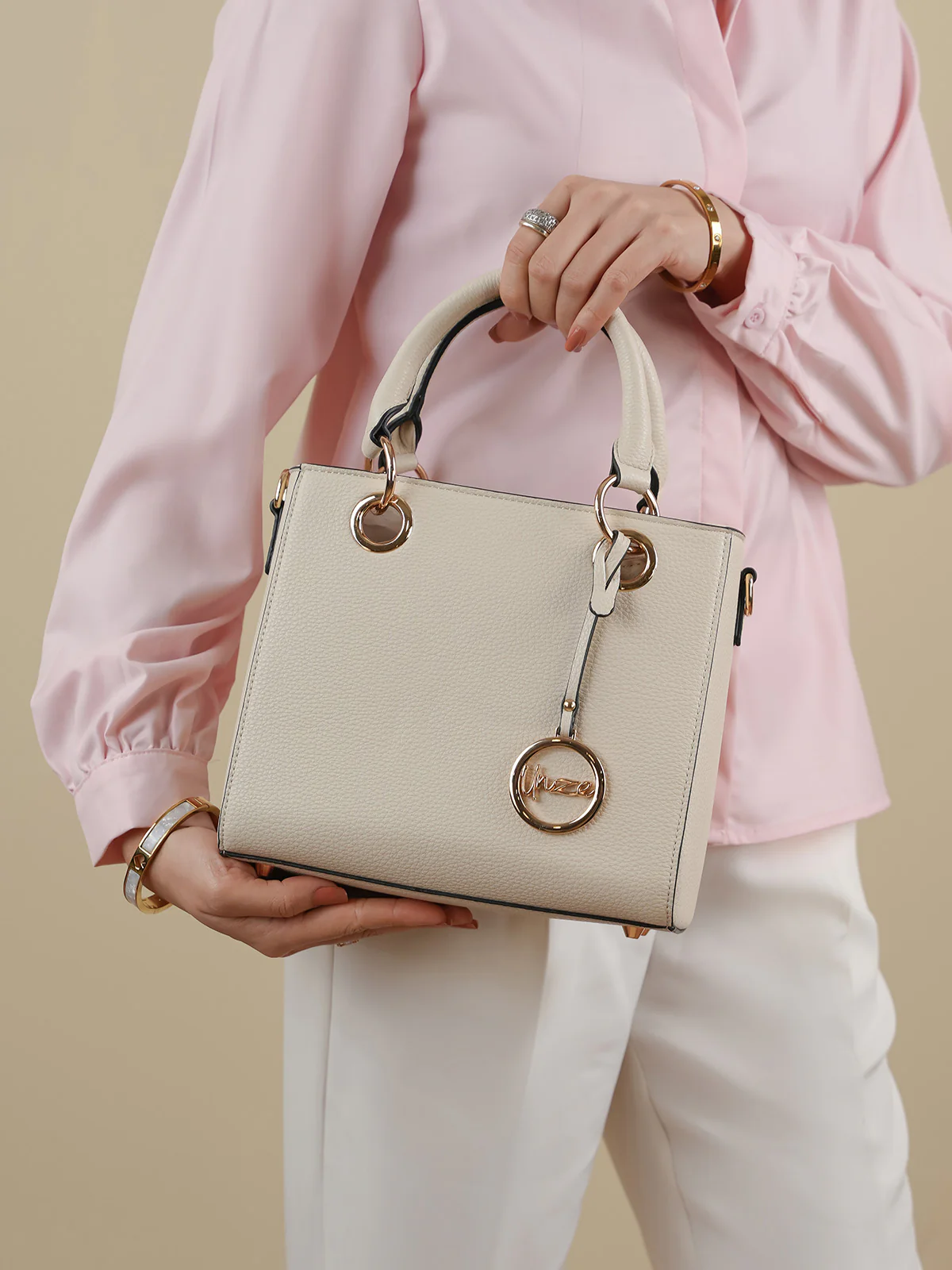 Women "EBONY" Modern Touch Handbag - Image 6