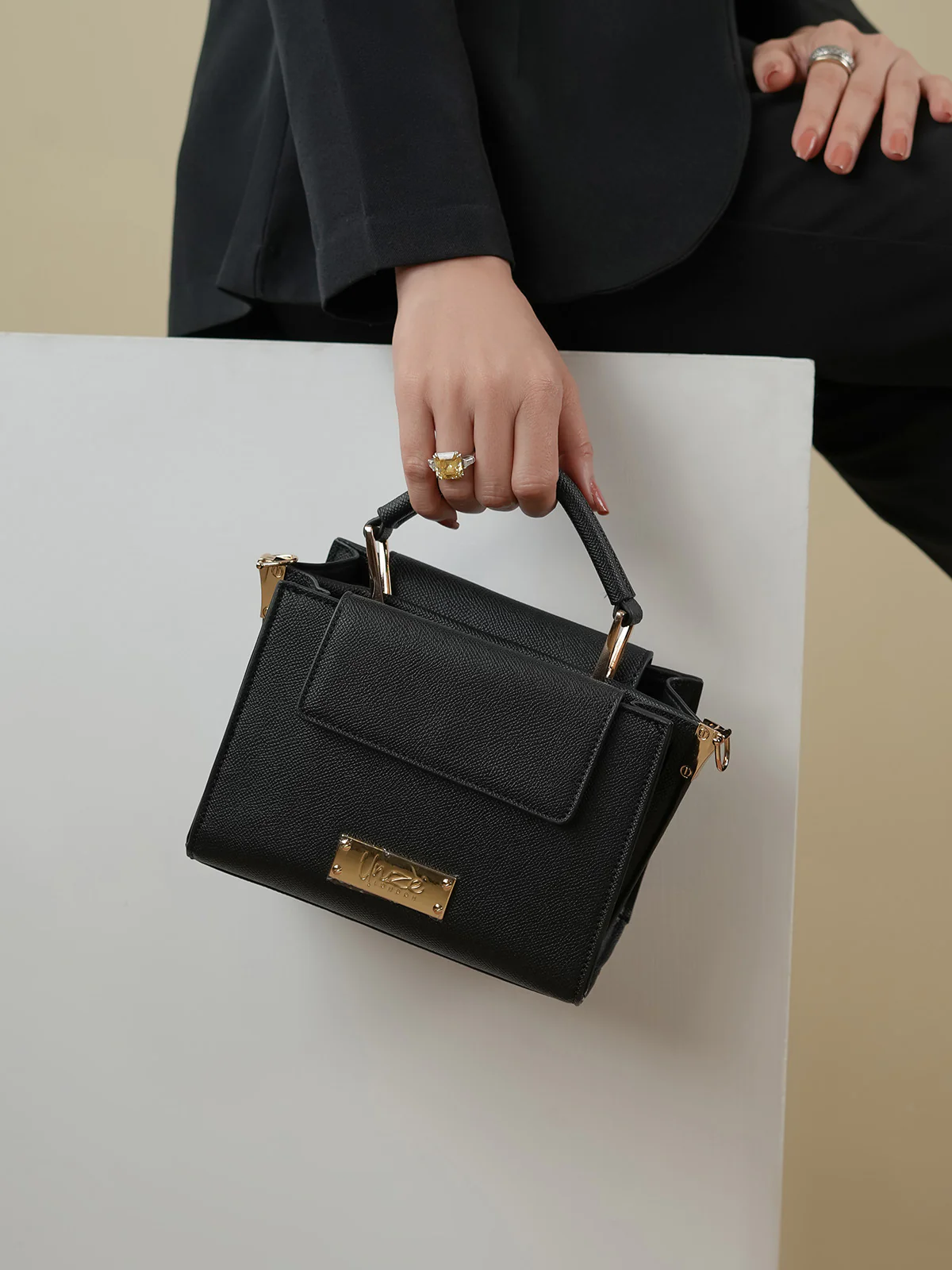 Women "EDENA" Stylish Satchel Handbag - Image 10