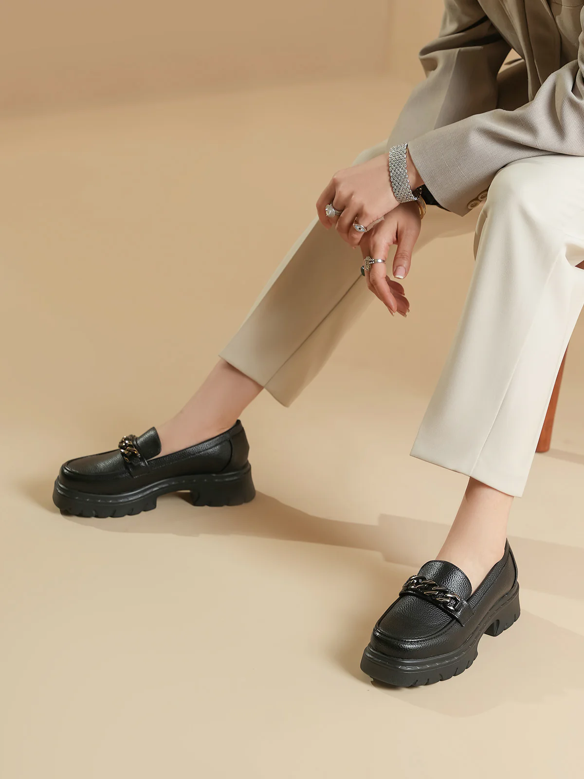 Women "FERRIS" Casual Soft Loafers - Image 3
