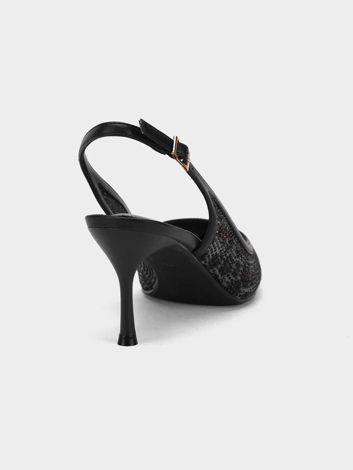Women "GRACIE" Glamorous Touch Net Sandals - Image 5