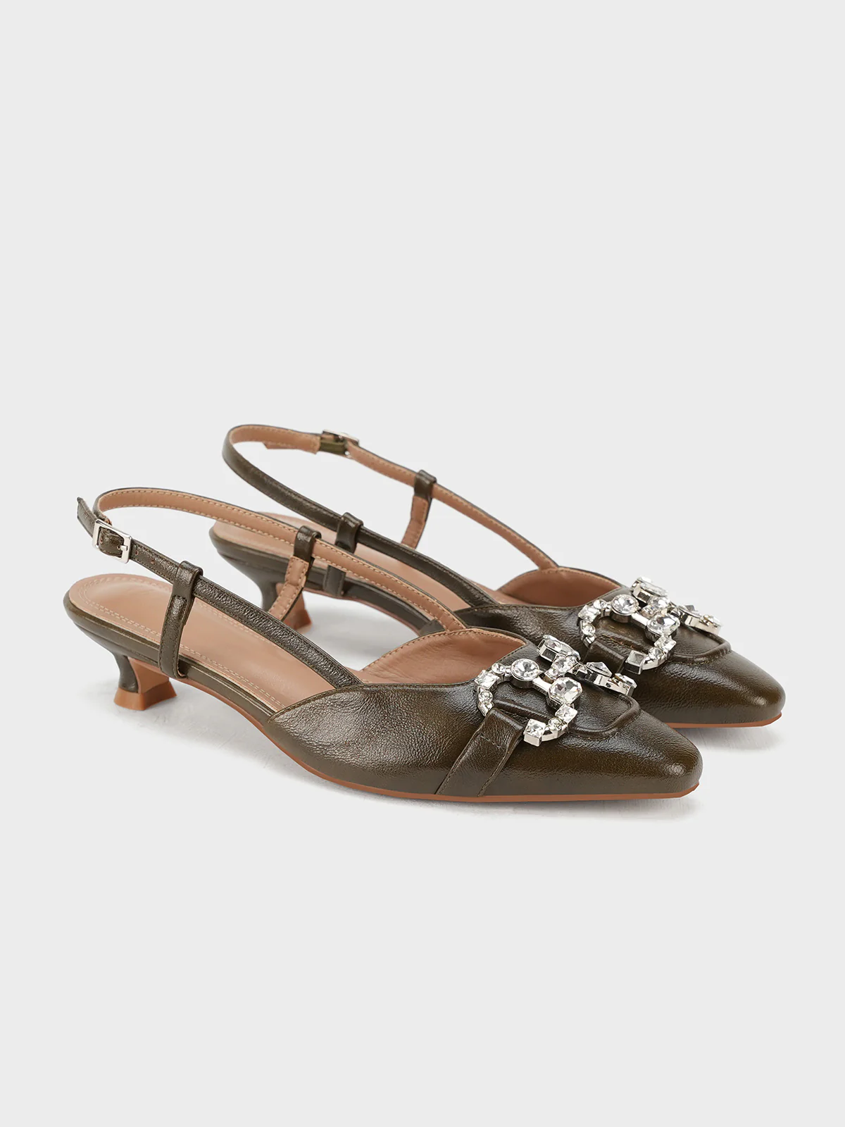 Women "HAYDN" Fancy Buckle Design Sandals - Image 4