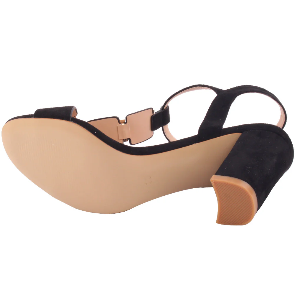 Women ’Iyla’ Ladder Style Block Heel Sandals - Image 5