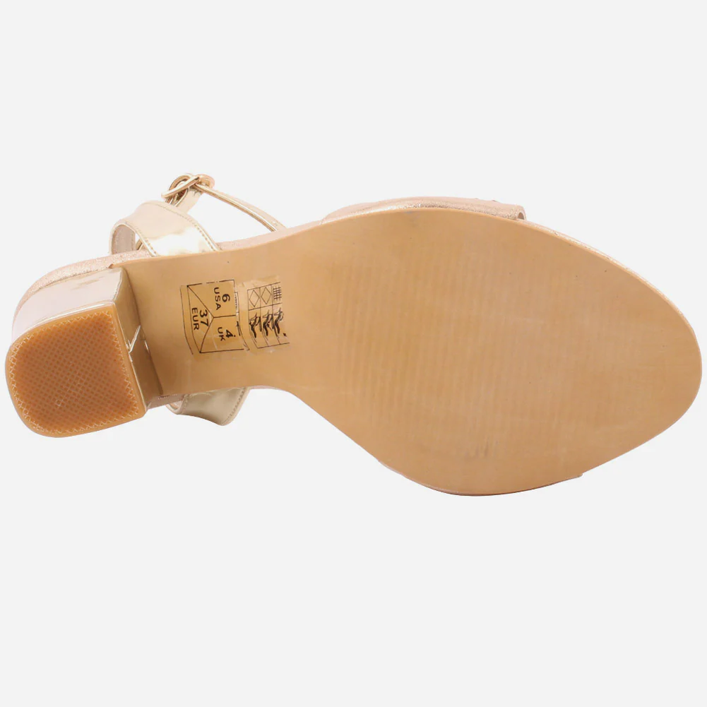 Women "KELLY" Block Heel Sandals - Image 5
