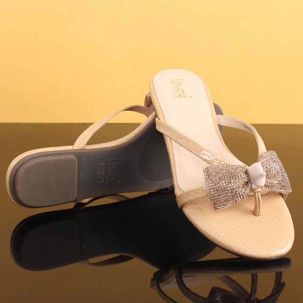 Women "Najwa" Flat Evening Slipers - Image 6