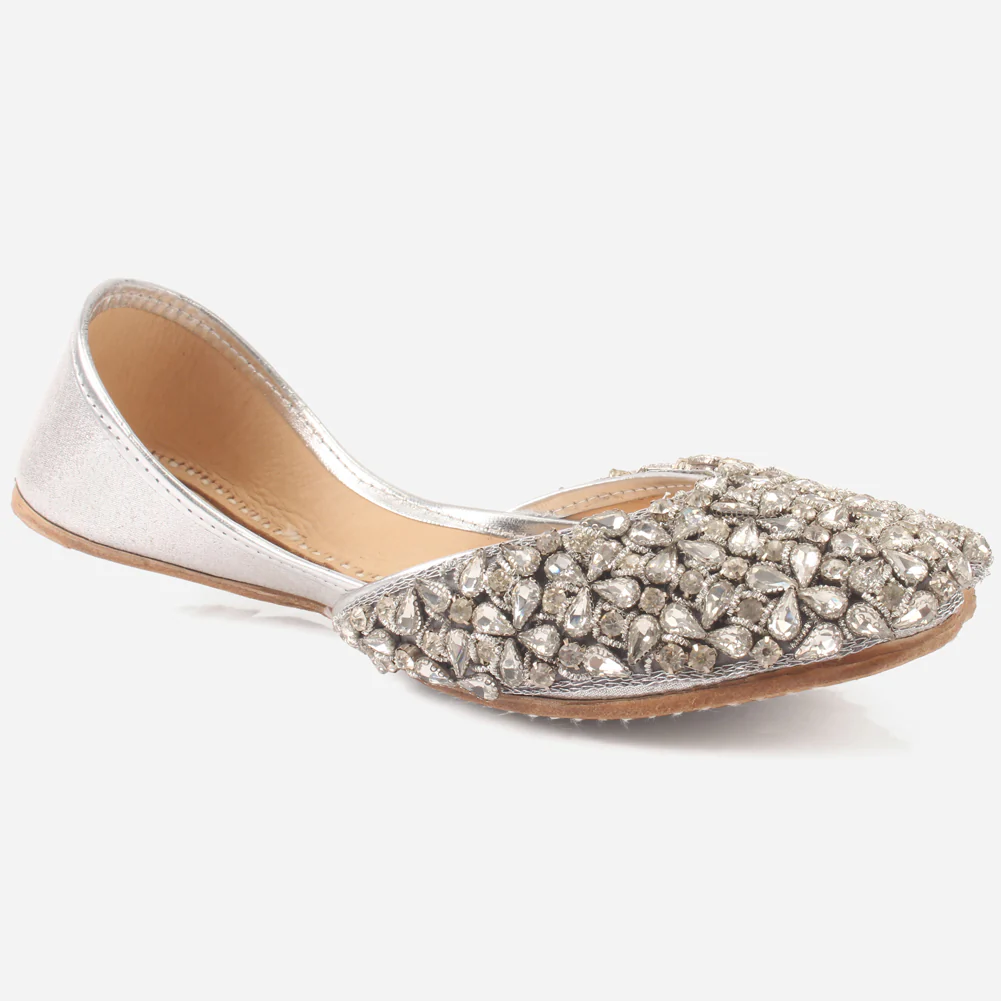 Women "NIKKO" Embellished Slip On Khussa