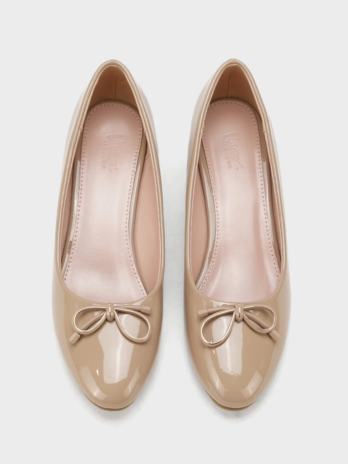 Women "PAISLEY" Classic Low Heel Courts - Image 7