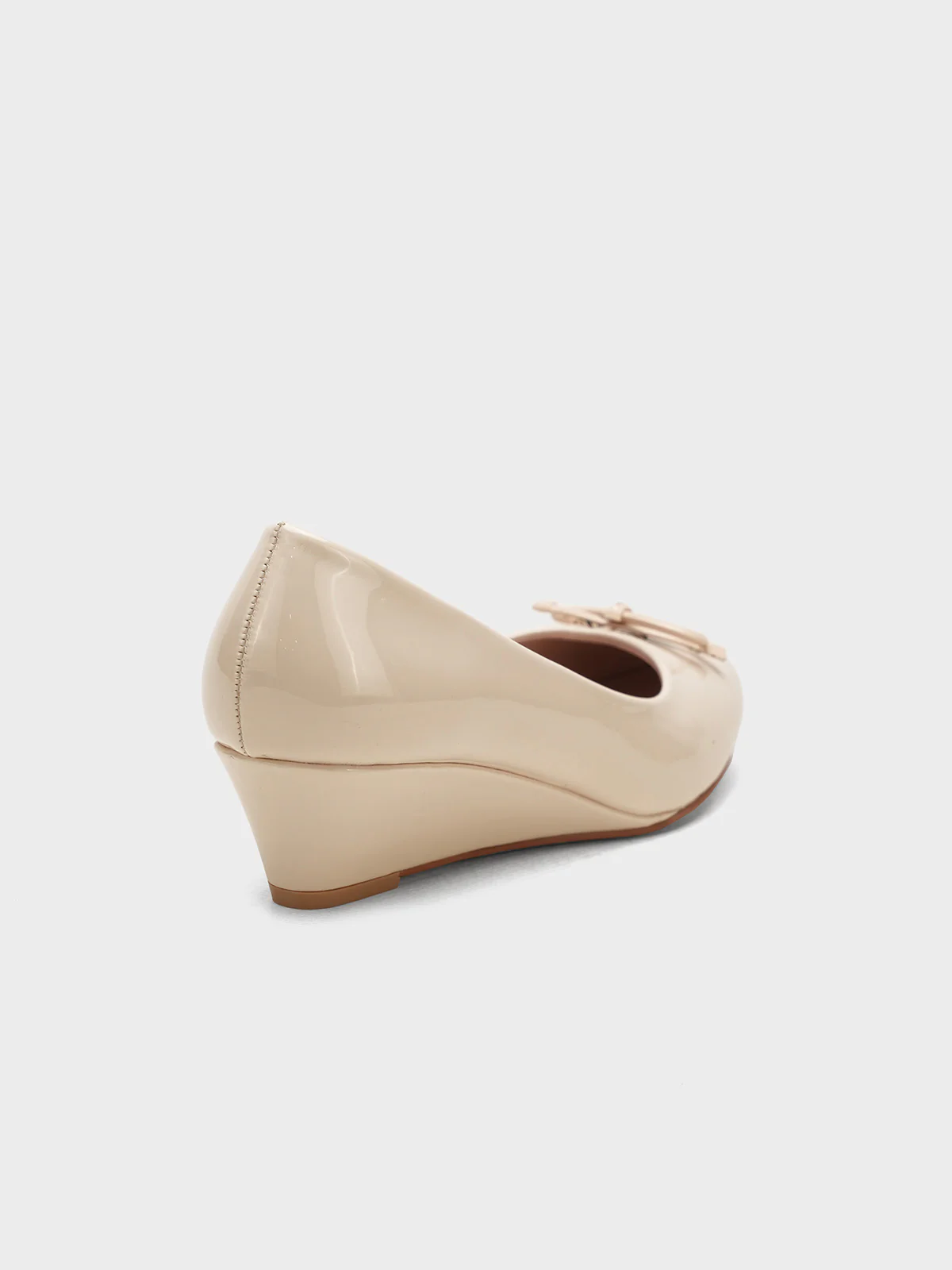 Women "PAISLEY" Classic Low Heel Courts - Image 4