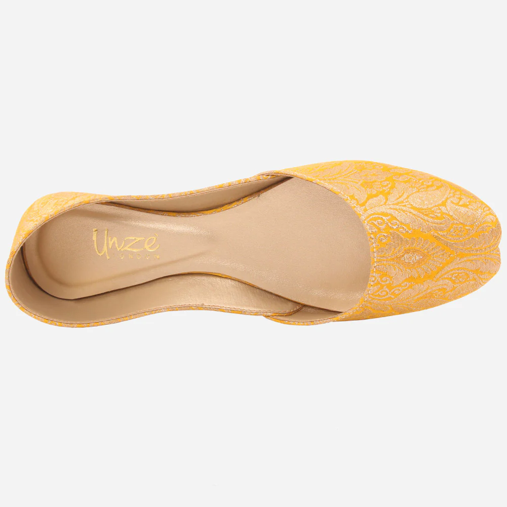 Women "POLINA" Slip On Punjabi Khussa - Image 4