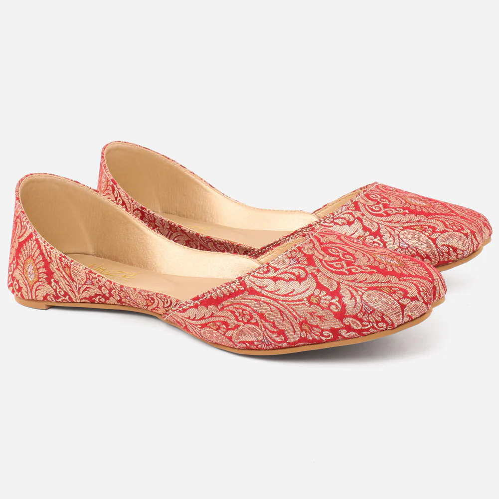 Women "POLINA" Slip On Punjabi Khussa - Image 2