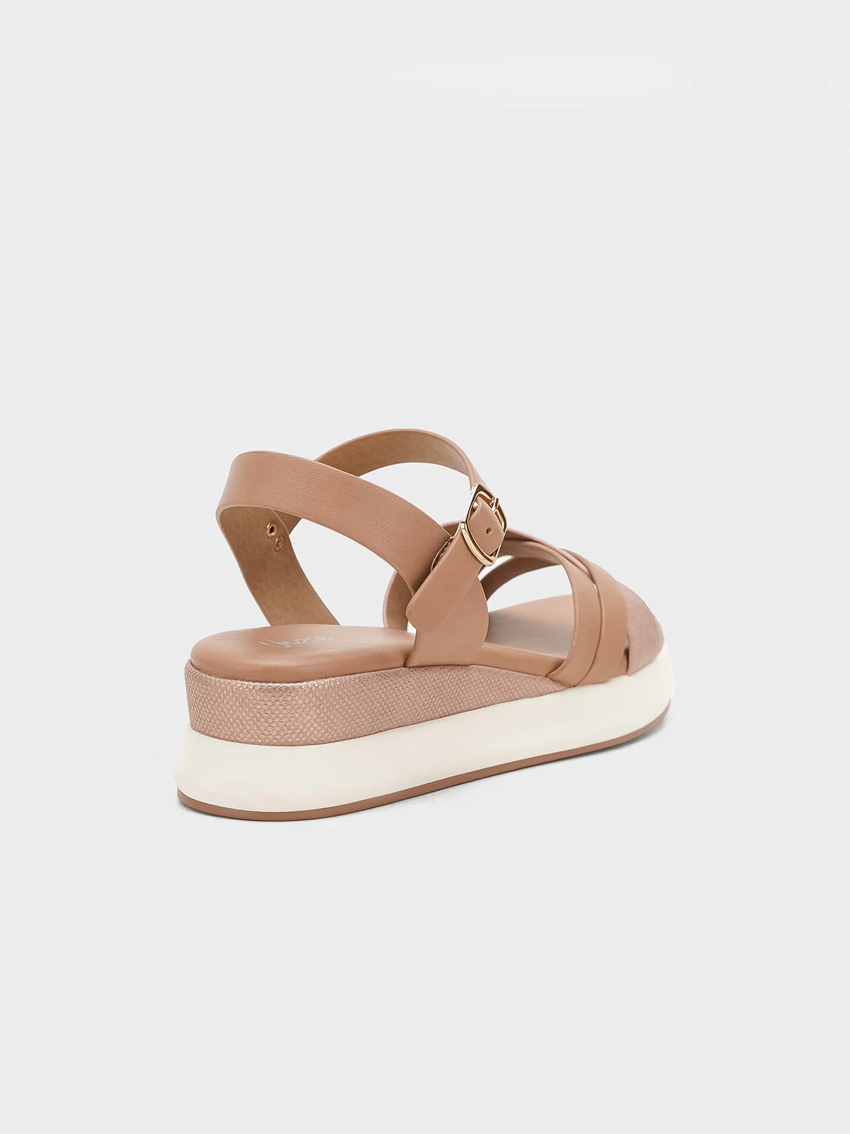 Women "SHILOH" Buckle Wedge Sandals - Image 5