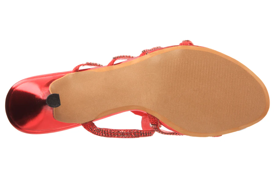 Women Slip On 'Viennese' Heel Sandals - Image 5