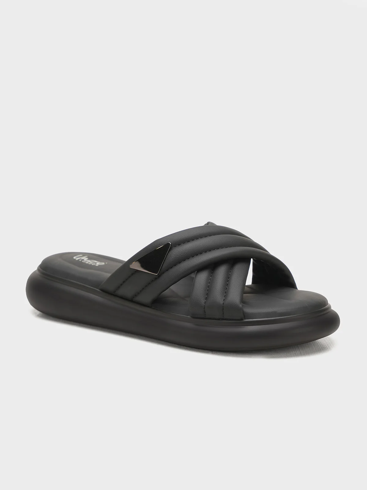 Women "STEFAN" Slip On Cross Step Slippers