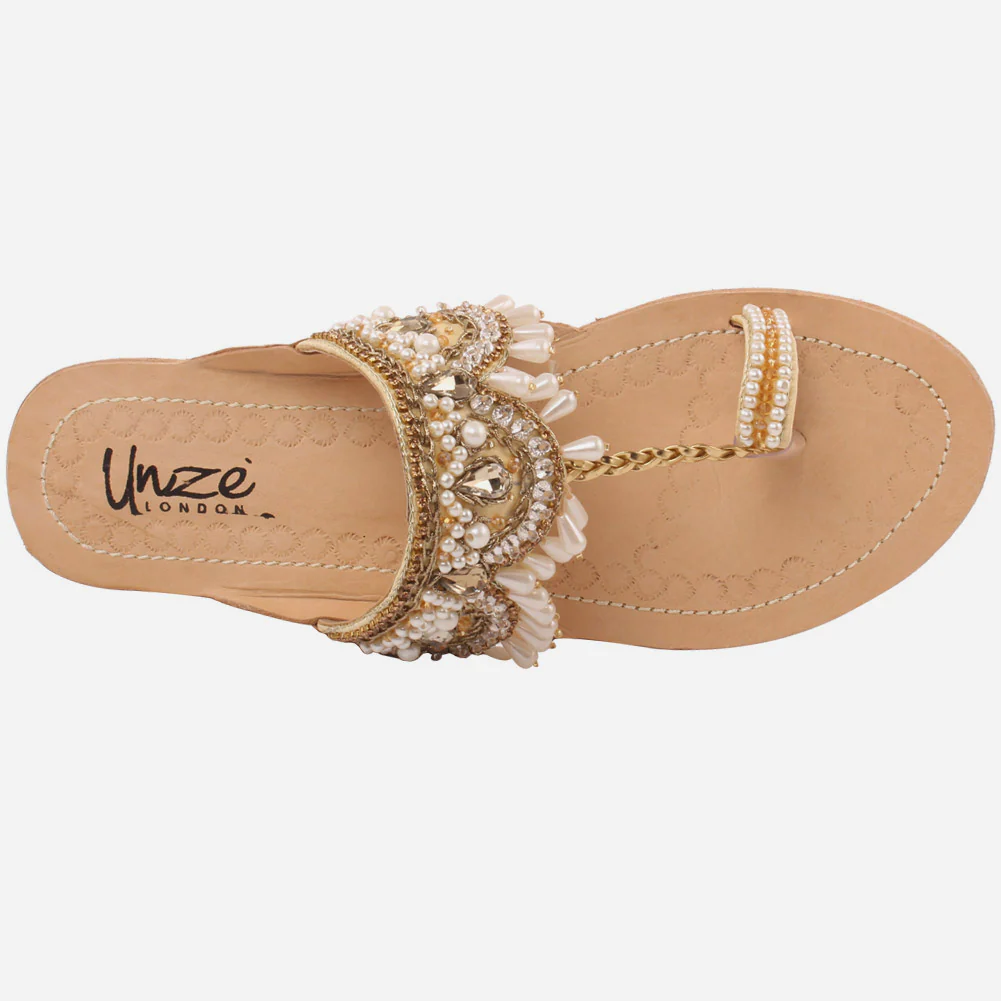 Women "TADAO" Traditional Kolhapuri Slippers - Image 4