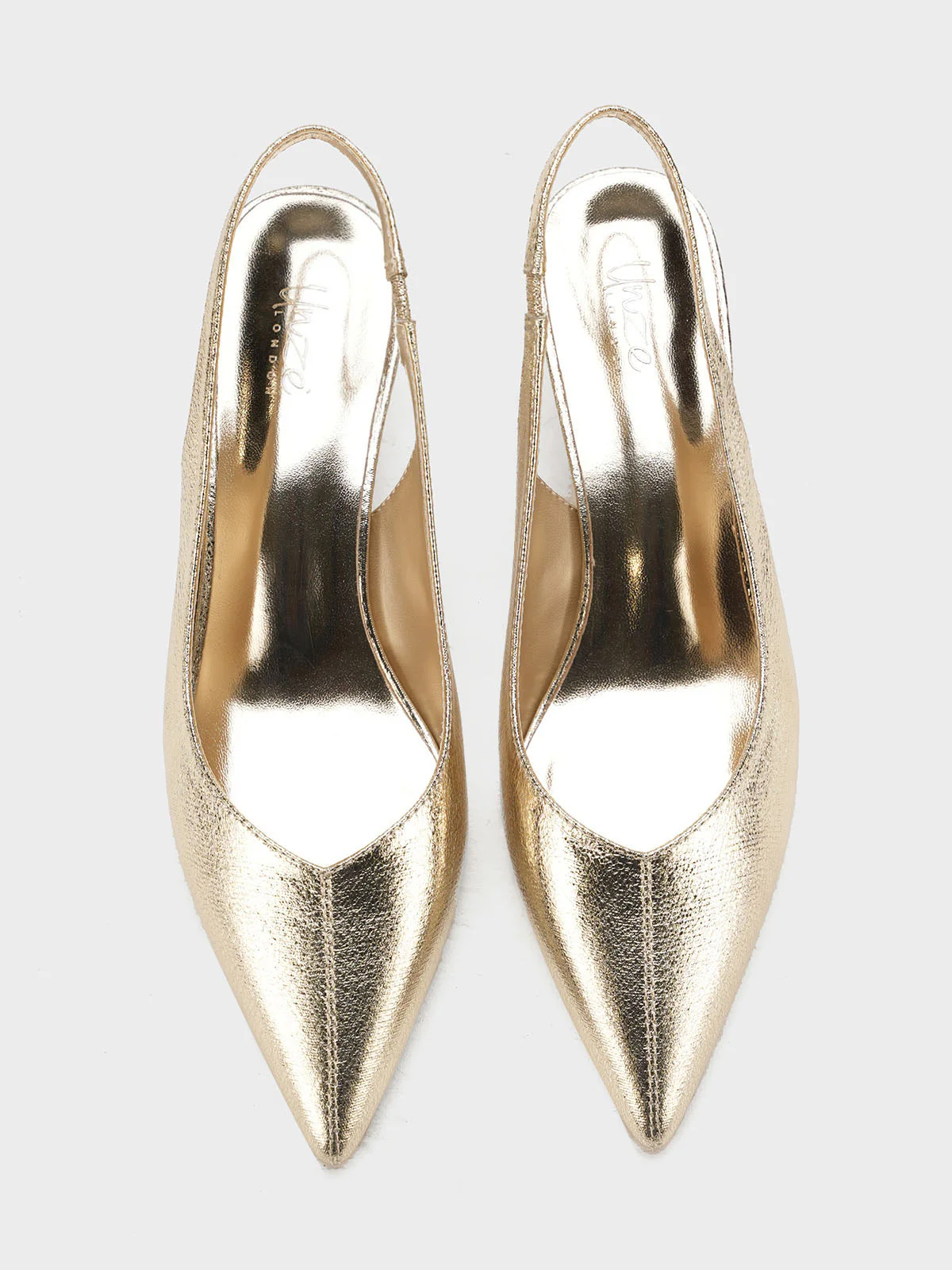 Women "XAVIER" Glossy Evening Heel Sandals - Image 9