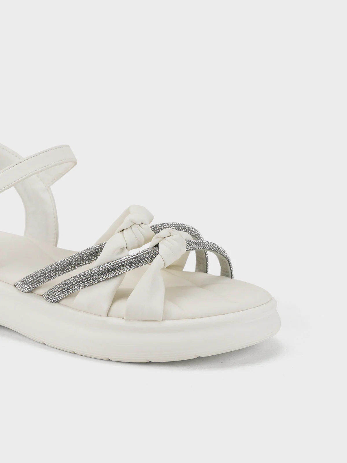 Womens "AISAK" Decorated Casual Sandals - Image 4