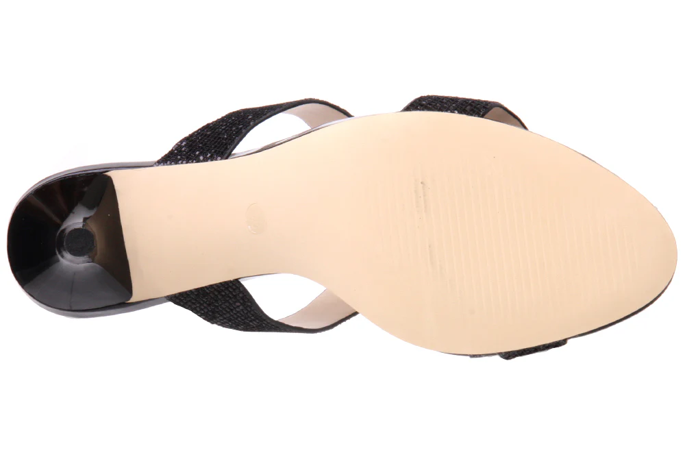 Womens 'Alessandra' Slip On Heel Sandal - Image 5