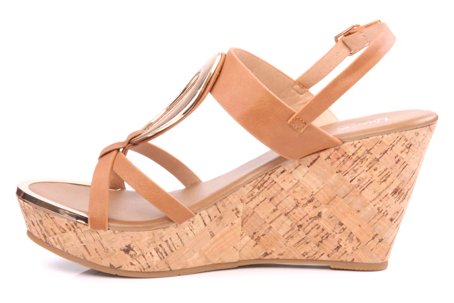 Womens 'Amya' Wedge Sandal - Image 3