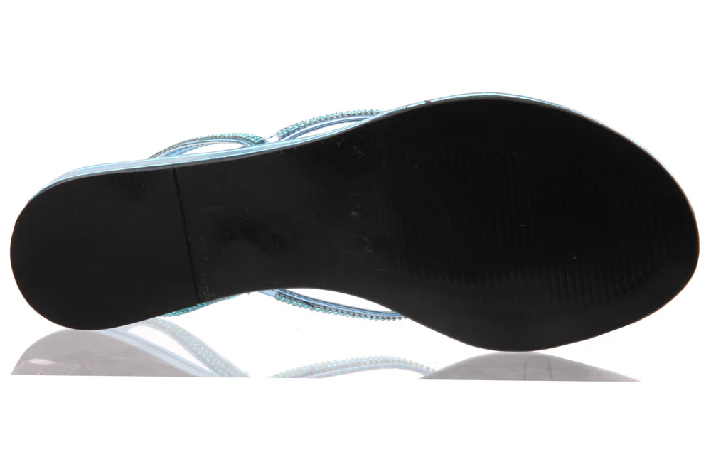 Womens 'Aniyea' Flat Thong Sandals - Image 5