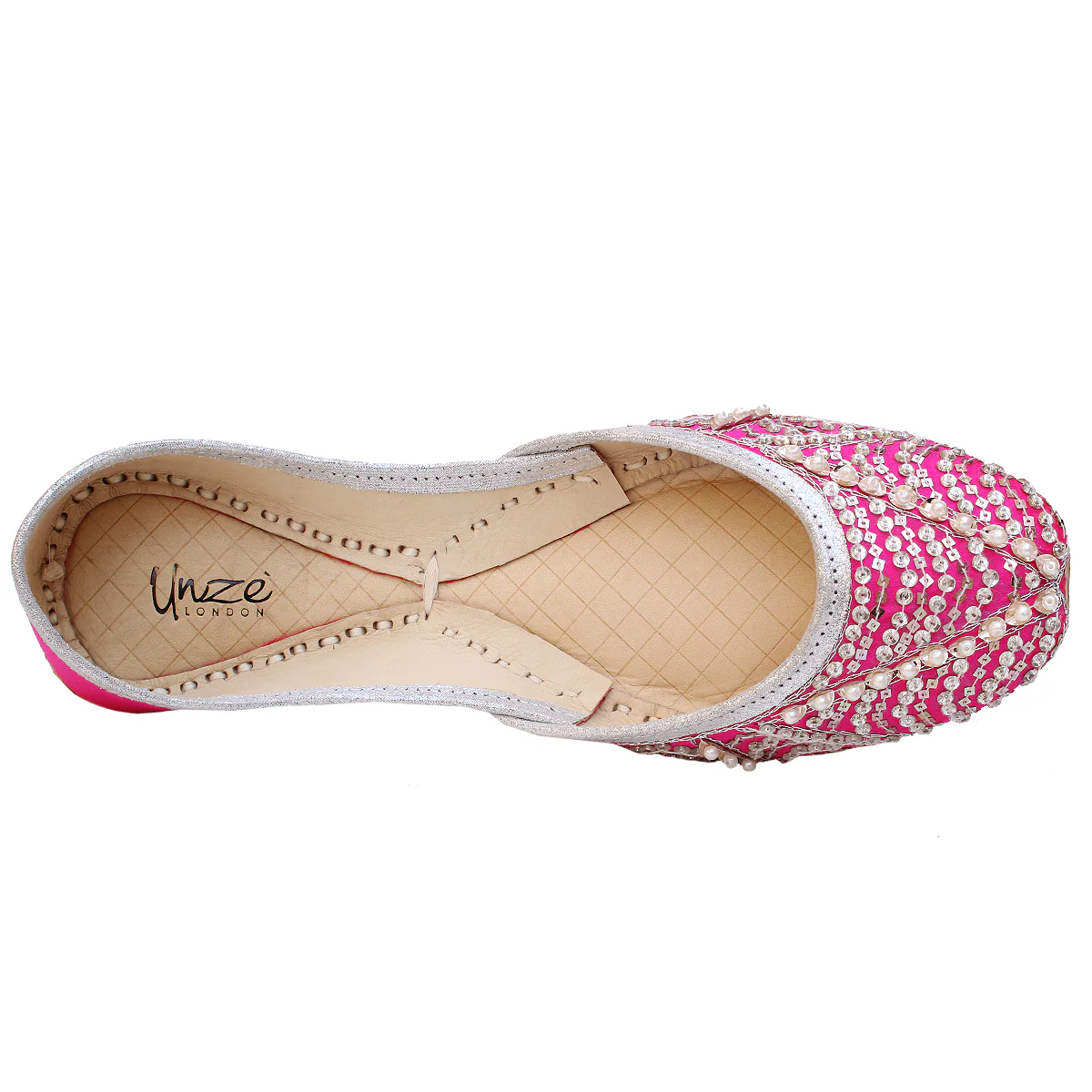 Womens "ARESS"Decorated Leather Khussa - Image 4