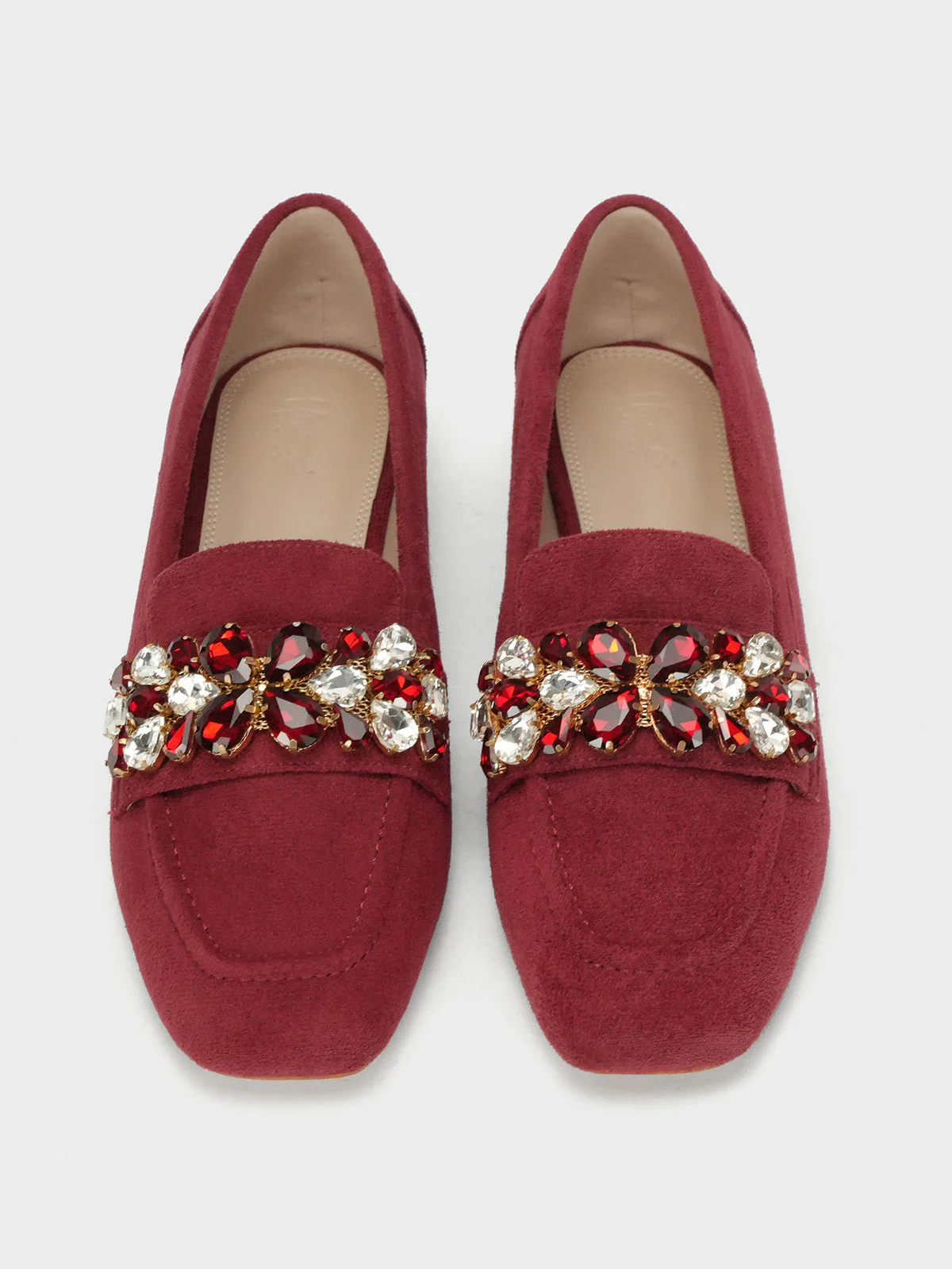 Womens "AVALOS" Comfy Slip On Ballerinas - Image 5