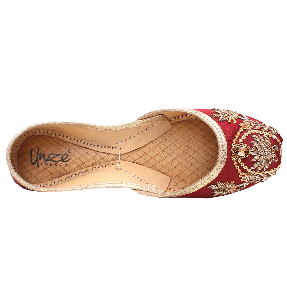 Women's "BELGIN" Embellished Flat Khussa Pumps - Image 4