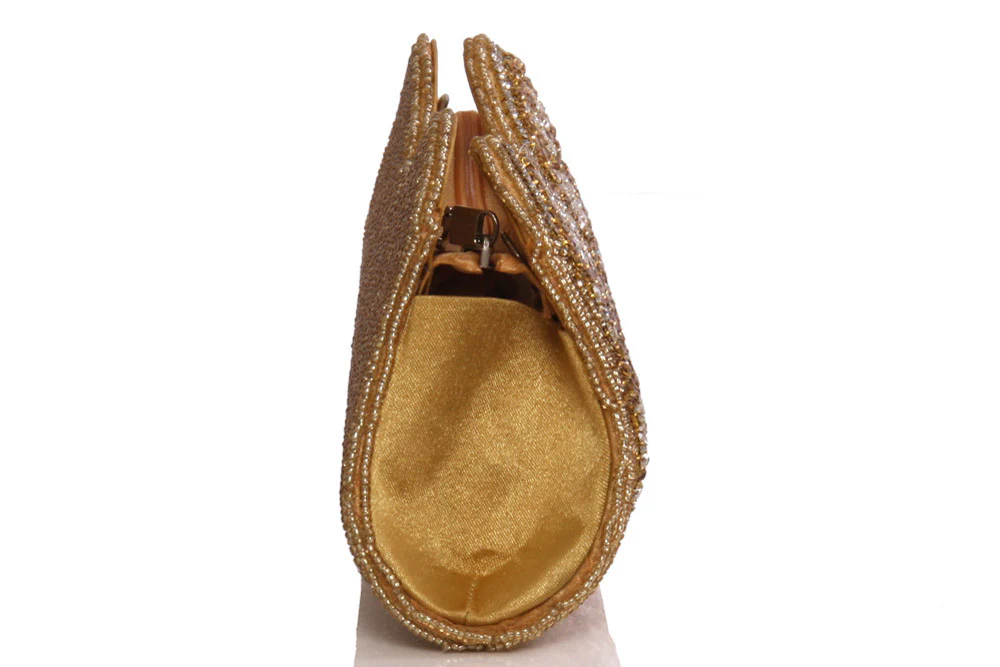Womens ‘Burch’ Embellished Wedding Party Handbag - Image 3