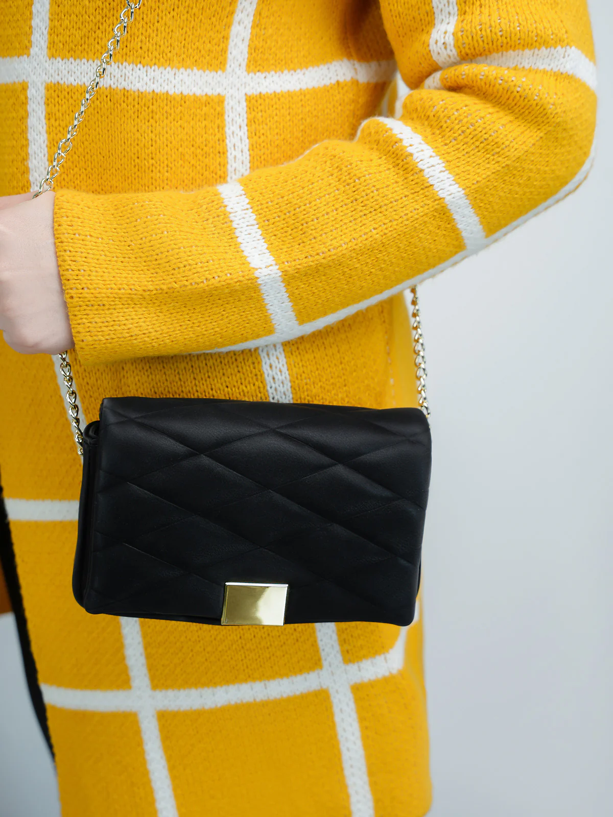 Womens "CARUSO" Long Strap Shoulder Bag - Image 6