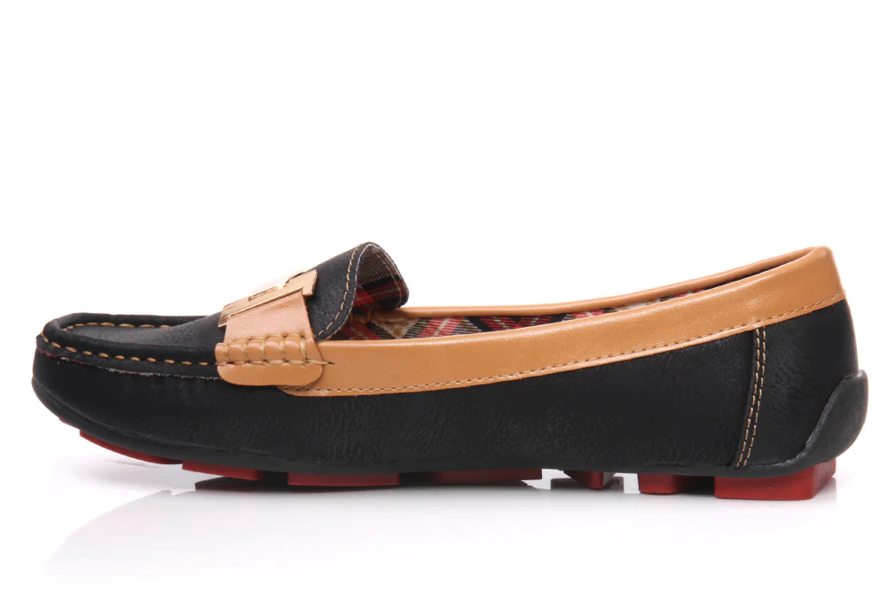 Womens Casual Flat 'Adilia' Loafer Shoes - Image 3