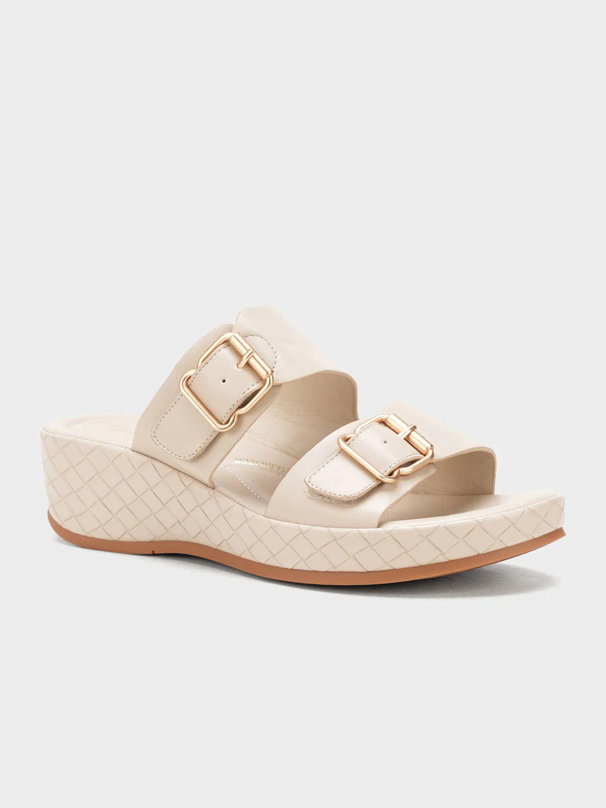 Womens "CORONNA" Stylish Buckle Slippers - Image 2