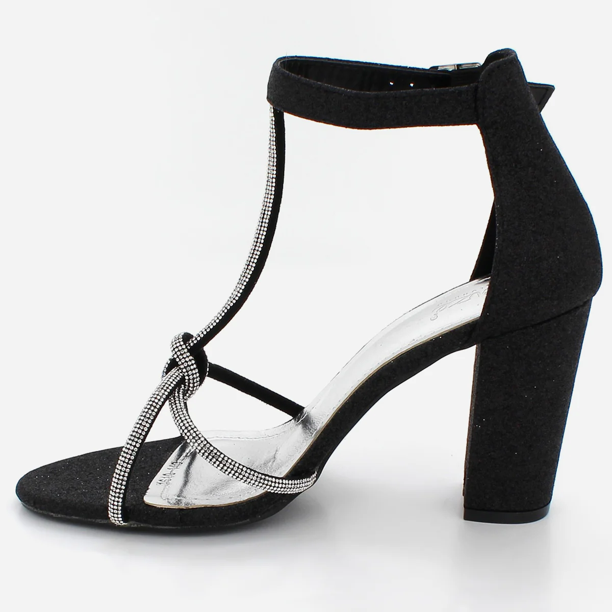 Womens "FEIONA" Decorated Strappy Evening Sandals - Image 4