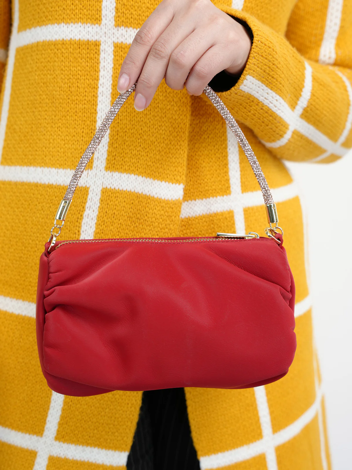 Womens "FIORA" Evening Party Shoulder Bag - Image 3