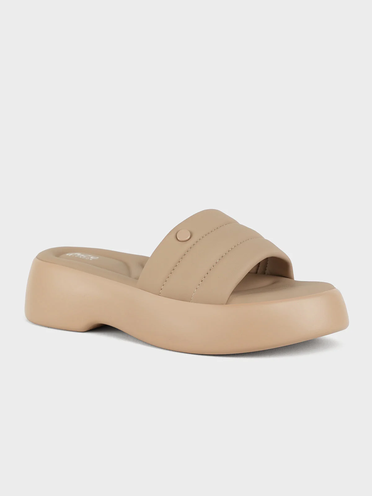 Womens "HINNAYE" Cushioned Comfy Slippers - Image 2