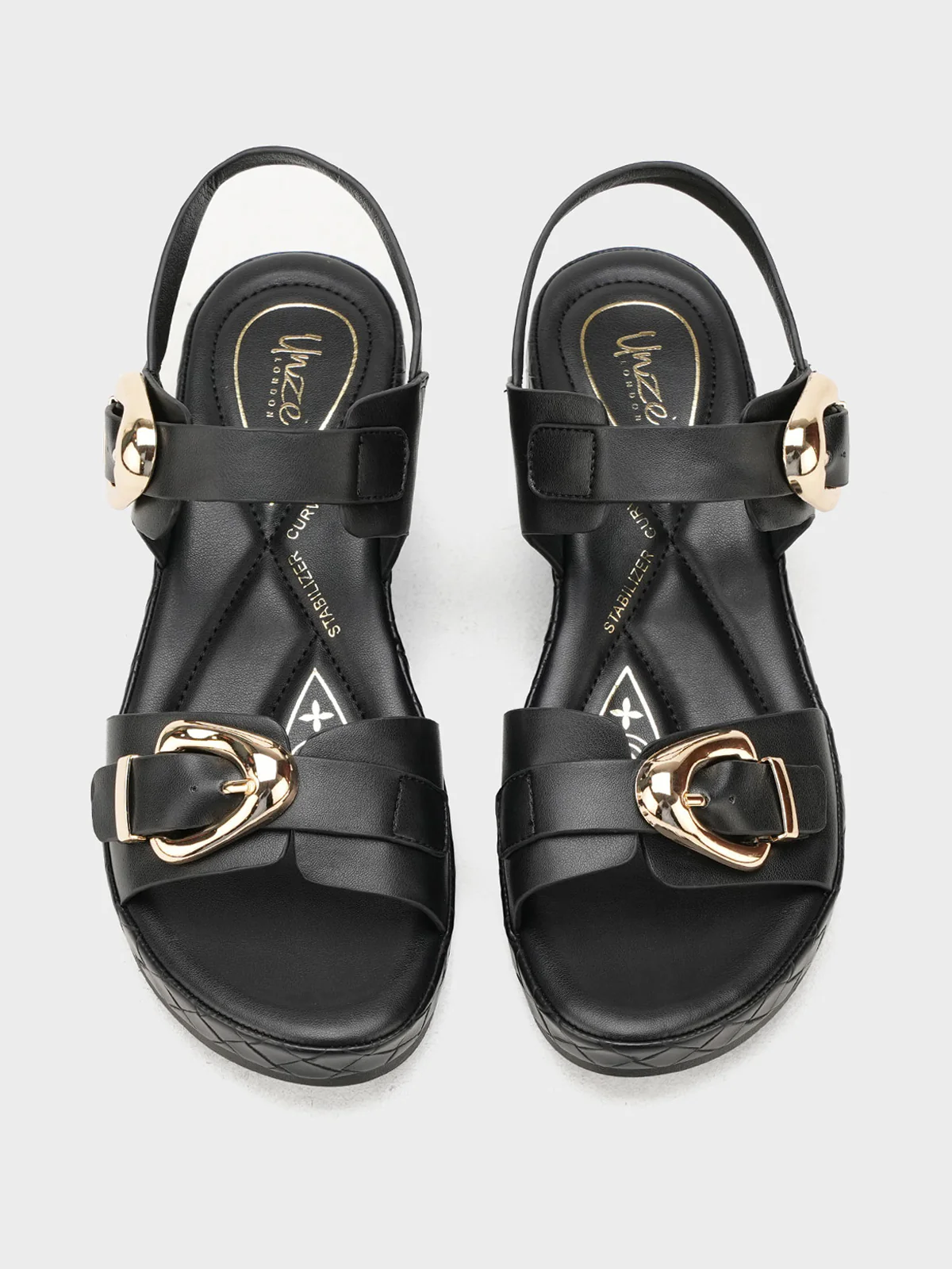Womens "IBERIA" Stylish Buckle Sandals - Image 6