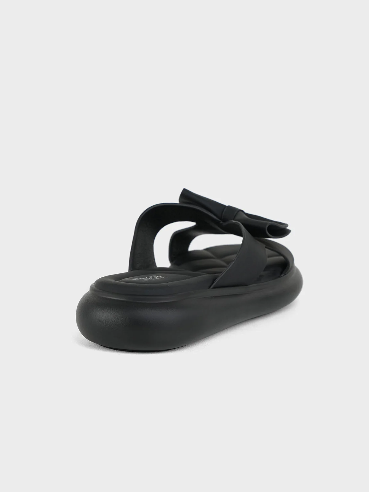 Womens "JAYDE" Bow Accented Slippers - Image 5