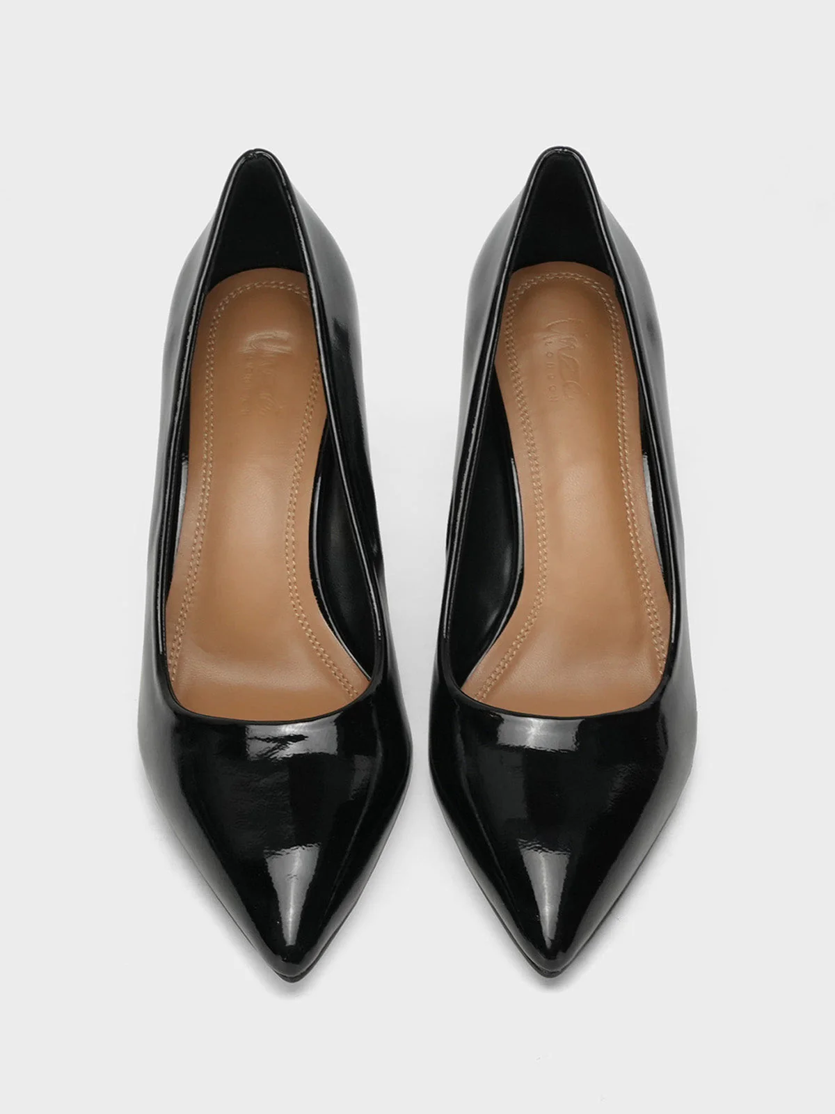 Womens "KANNAN" Pointy Toe Slip-On Courts - Image 5